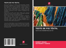 Couverture de TESTE DE FIO TÊXTIL