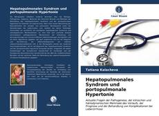 Bookcover of Hepatopulmonales Syndrom und portopulmonale Hypertonie