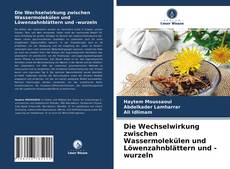 Couverture de Die Wechselwirkung zwischen Wassermolekülen und Löwenzahnblättern und -wurzeln