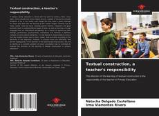 Textual construction, a teacher's responsibility kitap kapağı