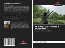 Capa do livro de The impact of women's experiences 