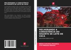 Buchcover von MELHORANDO A CONSISTÊNCIA DO IOGURTE DE LEITE DE VACA