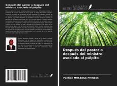 Bookcover of Después del pastor o después del ministro asociado al púlpito