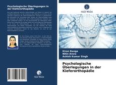 Capa do livro de Psychologische Überlegungen in der Kieferorthopädie 