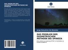 Bookcover of DAS PROBLEM DER GEOMETRISCHEN METHODE BEI SPINOZA