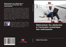 Couverture de Déterminer les obstacles à l'inclusion numérique des malvoyants