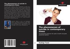 Capa do livro de The phenomenon of suicide in contemporary times 