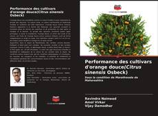 Performance des cultivars d'orange douce(Citrus sinensis Osbeck) kitap kapağı
