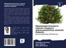 Обложка Производительность сортов сладкого апельсина(Citrus sinensis Osbeck)