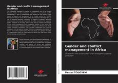 Copertina di Gender and conflict management in Africa