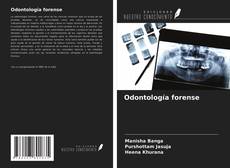 Couverture de Odontología forense