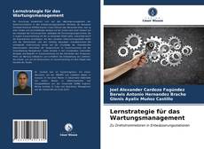 Couverture de Lernstrategie für das Wartungsmanagement