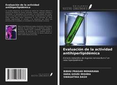 Portada del libro de Evaluación de la actividad antihiperlipidémica