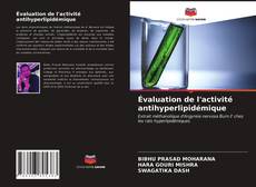 Buchcover von Évaluation de l'activité antihyperlipidémique