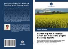 Portada del libro de Screening von Brassica-Arten auf Resistenz gegen Blackleg-Isolate