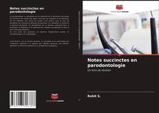 Portada del libro de Notes succinctes en parodontologie
