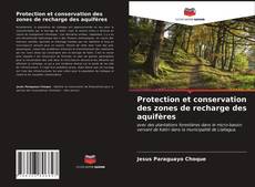 Capa do livro de Protection et conservation des zones de recharge des aquifères 