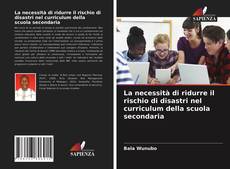 Portada del libro de La necessità di ridurre il rischio di disastri nel curriculum della scuola secondaria