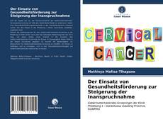 Bookcover of Der Einsatz von Gesundheitsförderung zur Steigerung der Inanspruchnahme