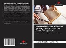 Bookcover of Delinquency and Portfolio Quality in the Peruvian Financial System
