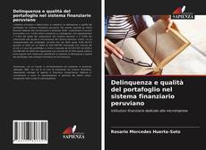 Bookcover of Delinquenza e qualità del portafoglio nel sistema finanziario peruviano