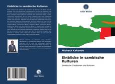 Portada del libro de Einblicke in sambische Kulturen