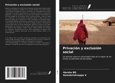 Portada del libro de Privación y exclusión social