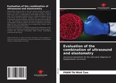 Capa do livro de Evaluation of the combination of ultrasound and elastometry 