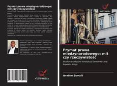 Buchcover von Prymat prawa międzynarodowego: mit czy rzeczywistość