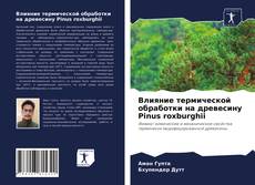 Обложка Влияние термической обработки на древесину Pinus roxburghii