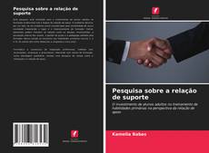 Couverture de Pesquisa sobre a relação de suporte