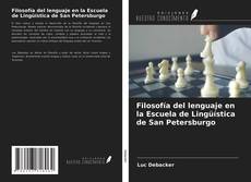 Portada del libro de Filosofía del lenguaje en la Escuela de Lingüística de San Petersburgo