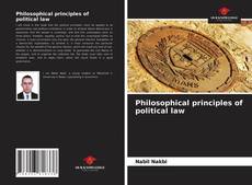 Capa do livro de Philosophical principles of political law 