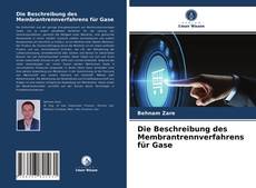 Couverture de Die Beschreibung des Membrantrennverfahrens für Gase