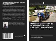 Portada del libro de Mototaxis y reducción de la pobreza en Bangui, República Centroafricana