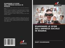 ESAMINARE LE SFIDE DELL'IMPRESA SOCIALE IN NIGERIA kitap kapağı