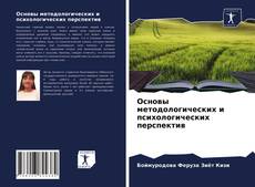 Обложка Основы методологических и психологических перспектив