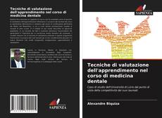 Couverture de Tecniche di valutazione dell'apprendimento nel corso di medicina dentale