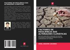 Couverture de FACTORES DE RESILIÊNCIA DAS ALTERAÇÕES CLIMÁTICAS