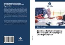 Portada del libro de Business-Kommunikation: Theoretische Grundlagen und Eigenheiten