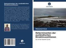 Portada del libro de Determinanten der ausländischen Direktinvestitionen