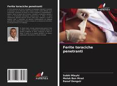 Ferite toraciche penetranti kitap kapağı