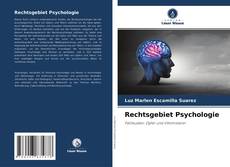 Portada del libro de Rechtsgebiet Psychologie