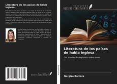 Portada del libro de Literatura de los países de habla inglesa