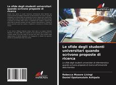 Le sfide degli studenti universitari quando scrivono proposte di ricerca kitap kapağı