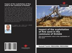 Capa do livro de Impact of the exploitation of fine sand in the commune of Kintélé 