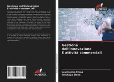 Gestione dell'innovazione E attività commerciali kitap kapağı