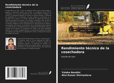 Portada del libro de Rendimiento técnico de la cosechadora