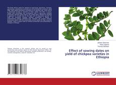 Copertina di Effect of sowing dates on yield of chickpea varieties in Ethiopia