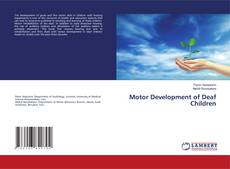 Copertina di Motor Development of Deaf Children